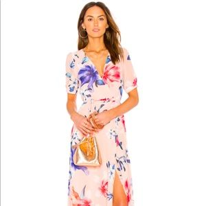 Yumi Kim J'Adore Maxi Wrap Dress pink - Size M